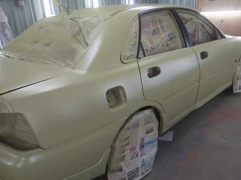 bangkel cat kereta kluang ar auto paint