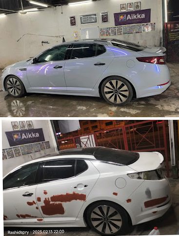 bengkel cat ketuk keretamawar spray work enterprisemelaka 1