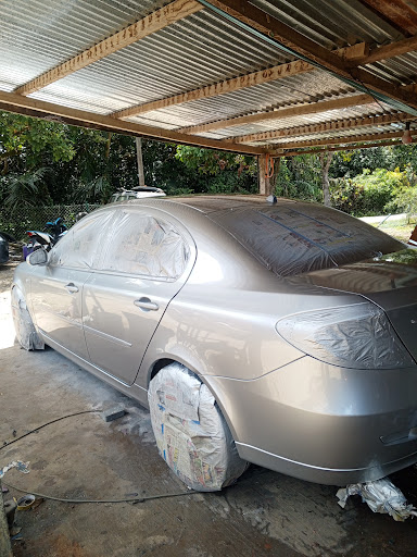 Megetuk dan megecat kereta