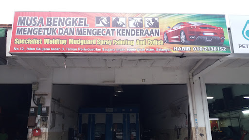 MUSA BENGKEL MENGECAT KENDERAAN