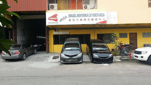 Bengkel Menyembur Cat Kereta Mega