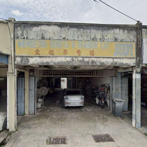 Mengetok Kereta & Sembur Cat Boon