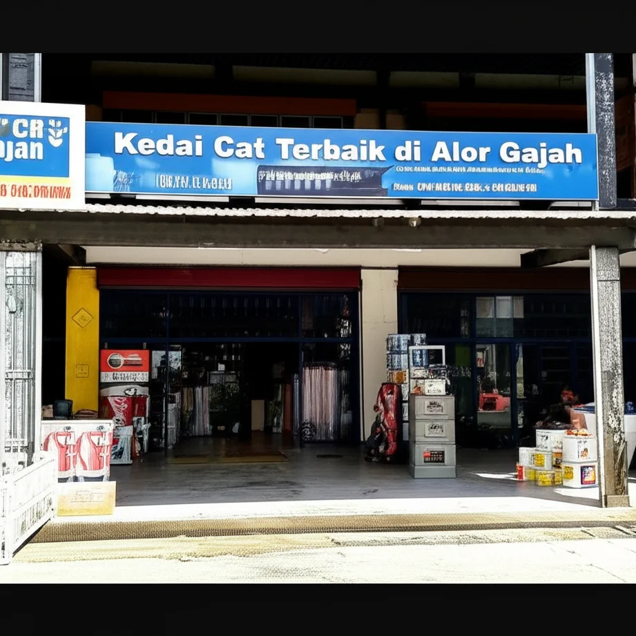 kedai cat kereta terbaik di alor gajah 1