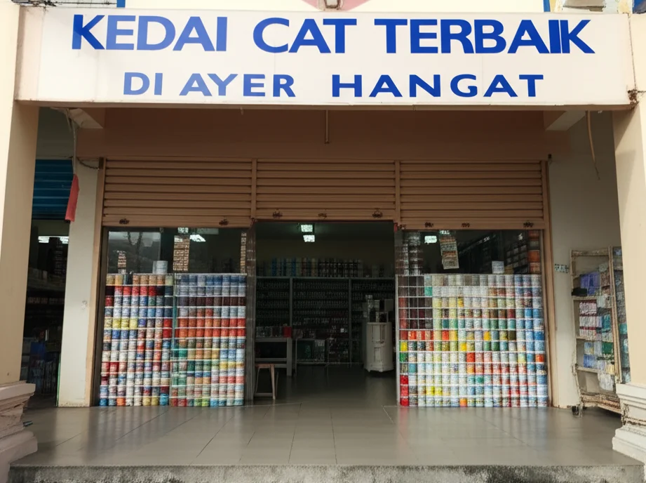 kedai cat kereta terbaik di ayer hangat 1