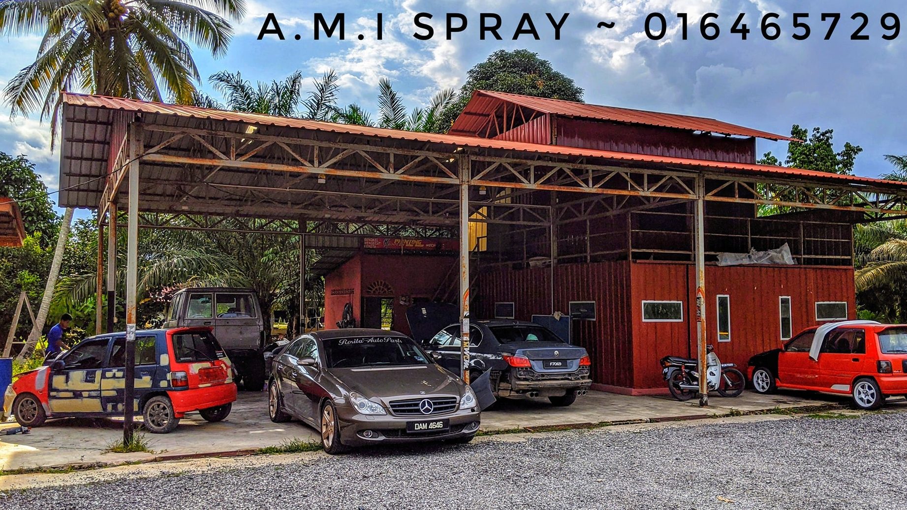 kedai cat kereta terbaik di gua musang 1