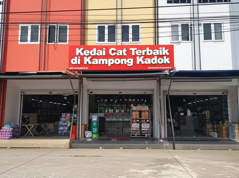 kedai cat kereta terbaik di kampong kadok 1