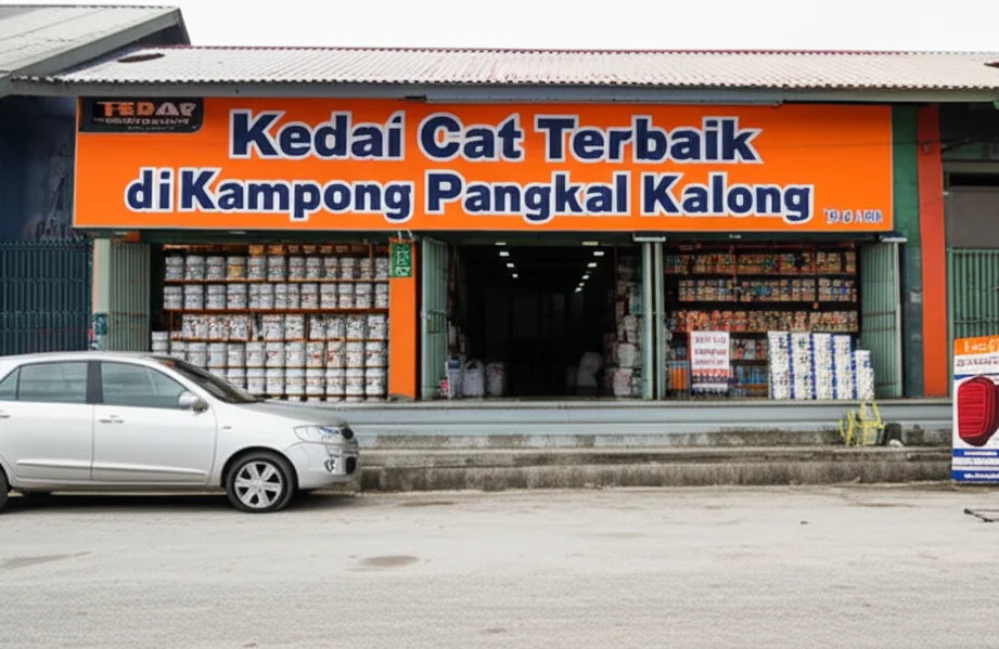 kedai cat kereta terbaik di kampong pangkal kalong 1