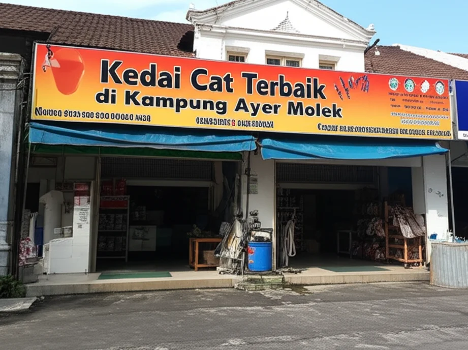 kedai cat kereta terbaik di kampung ayer molek 1