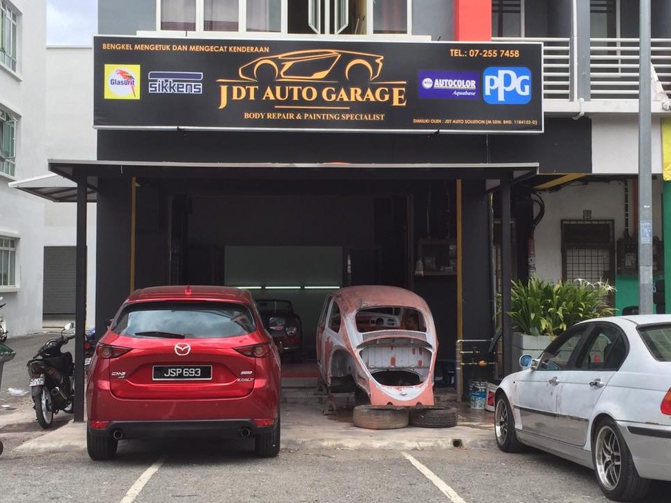 kedai cat kereta terbaik di kampung pasir gudang baru