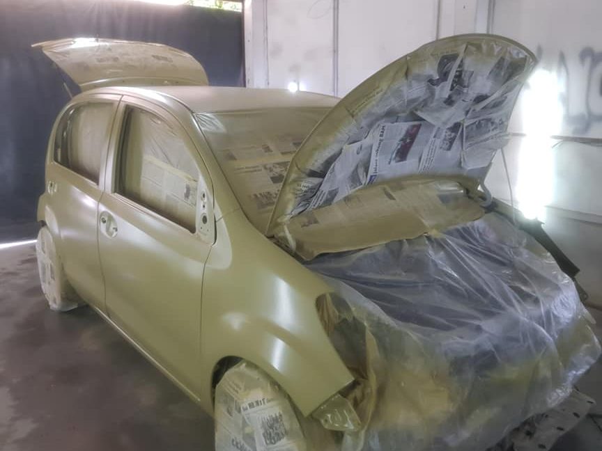 kedai cat kereta terbaik di kota belud