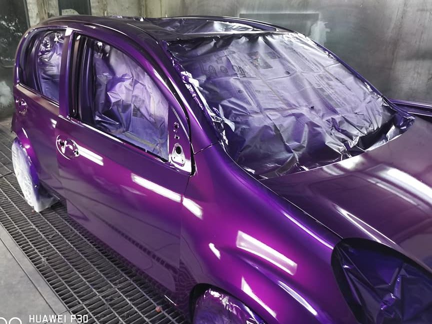 kedai cat kereta terbaik di kota kinabalu