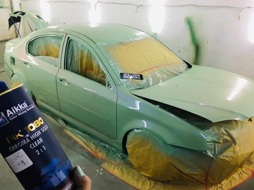 kedai cat kereta terbaik di kulai