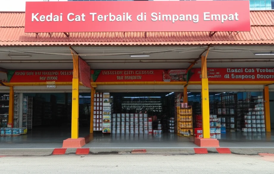 kedai cat kereta terbaik di simpang empat 1