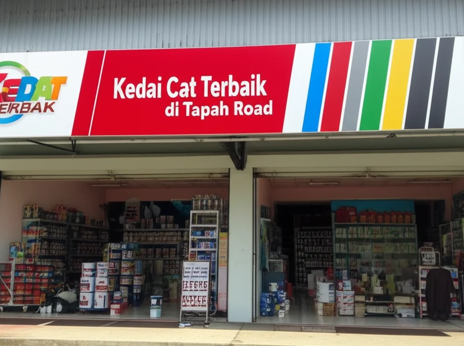 kedai cat kereta terbaik di tapah road
