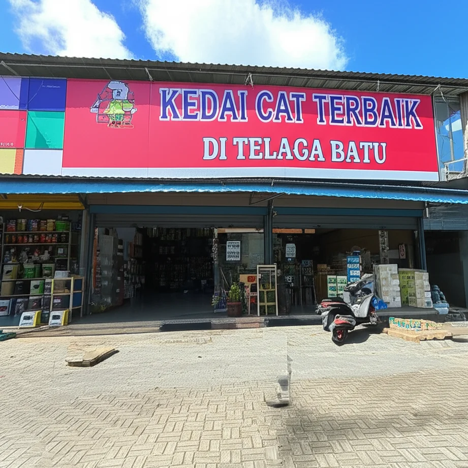 kedai cat kereta terbaik di telaga batu