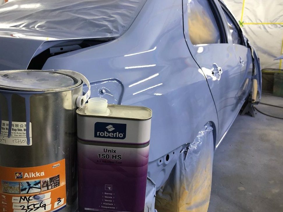 mii auto kampung spray